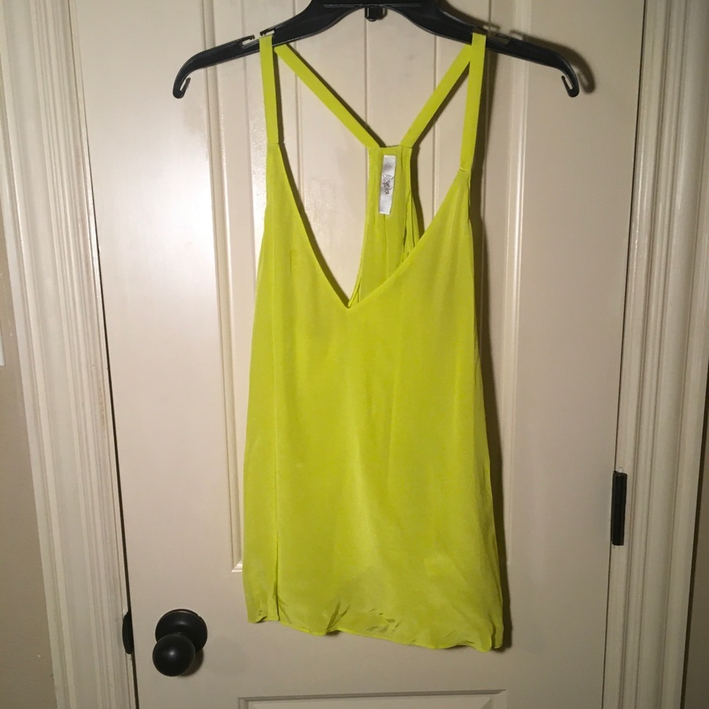Rory Beca lime tank top